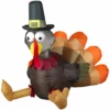 Gemmy Outdoor Airblown Inflatable Pilgrim Turkey, Self-Inflates, G-64135 1 Gemmy Outdoor Airblown Inflatable Pilgrim Turkey, Self-Inflates, G-64135 -Gemmy Sale Store 1445716
