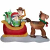 Gemmy Airblown-Toy Story with Sleigh Inflatable Decor, G-37598 -Gemmy Sale Store 1454504