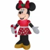 Gemmy Airblown-Minnie Holding Candy Cane Inflatable Decor, G-39049 -Gemmy Sale Store 1454566