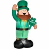 Gemmy 6 ft. Airblown Inflatable St. Patrick's Day Leprechaun 2 Gemmy 6 ft. Airblown Inflatable St. Patrick's Day Leprechaun -Gemmy Sale Store 1485658