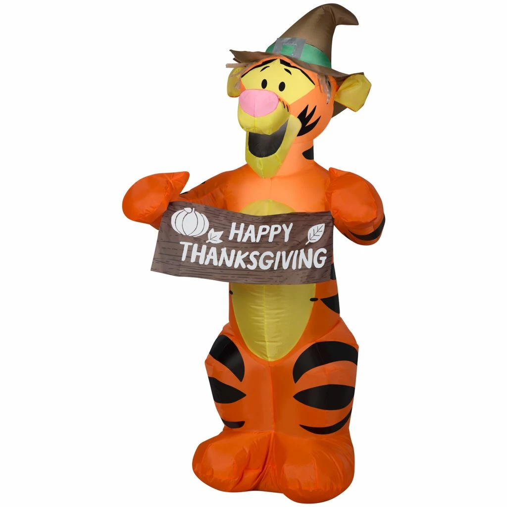 Gemmy 3.5 ft. Airblown Harvest Tigger, G-226231 3 Gemmy 3.5 ft. Airblown Harvest Tigger, G-226231