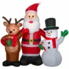 Gemmy Airblown Inflatable Santa and Friends Scene 1 Gemmy Airblown Inflatable Santa and Friends Scene -Gemmy Sale Store 1572799