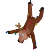 Gemmy Airblown Inflatable Gutter Hanging Reindeer -Gemmy Sale Store 1572802
