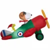 Gemmy Airblown Inflatable Snoopy in an Airplane Scene 2 Gemmy Airblown Inflatable Snoopy in an Airplane Scene -Gemmy Sale Store 1572849
