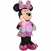 Gemmy Airblown Easter Minnie Mouse in Pink Polka Dot Dress with Egg Decor 1 Gemmy Airblown Easter Minnie Mouse in Pink Polka Dot Dress with Egg Decor -Gemmy Sale Store 1634558
