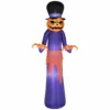 Gemmy Airblown Pumpkin Reaper with Top Hat Inflatable Decoration, G-222675 2 Gemmy Airblown Pumpkin Reaper with Top Hat Inflatable Decoration, G-222675 -Gemmy Sale Store 1694664