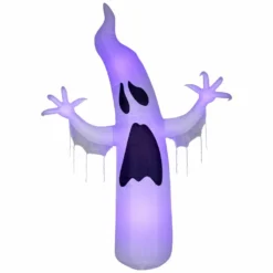 Gemmy Lightshow Airblown-ShortCircuit-Ghoul Ghost-Giant (Black Light) (HD)