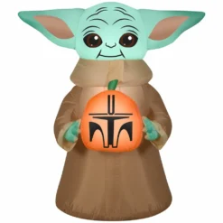 Gemmy Airblown-The Child with Pumpkin-SM-Star Wars