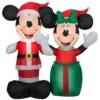 Gemmy Airblown Inflatable Santa Mickey and Minnie Scene, Disney 2 Gemmy Airblown Inflatable Santa Mickey and Minnie Scene, Disney -Gemmy Sale Store 1737015