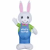 Gemmy Airdorable Airblown Easter Bunny -Gemmy Sale Store 1874448