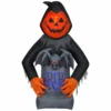 Gemmy LightShow Airblown Pumpkin Head Reaper with Fire and Ice Technology and Micro LED Lights -Gemmy Sale Store 1904162