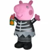 Gemmy Airblown Inflatable Peppa Pig in Skeleton Dress -Gemmy Sale Store 1904189