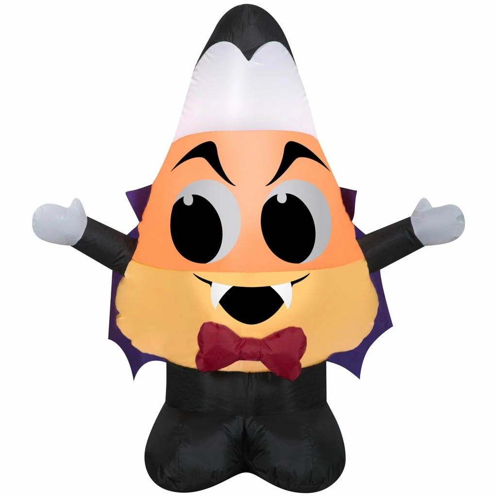 Gemmy Airblown Inflatable Candy Corn Vampire 3 Gemmy Airblown Inflatable Candy Corn Vampire