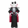 New! Gemmy Airblown Inflatable Jack Skellington as Vampire -Gemmy Sale Store 1904208