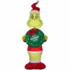 New! Gemmy Airblown Inflatable Grinch with Wreath, G-119314 2 New! Gemmy Airblown Inflatable Grinch with Wreath, G-119314 -Gemmy Sale Store 1935159